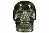 Polished Labradorite Skull #108352-1